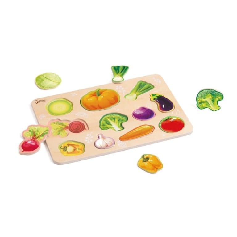 Classic World Puzzle de Formes Légumes