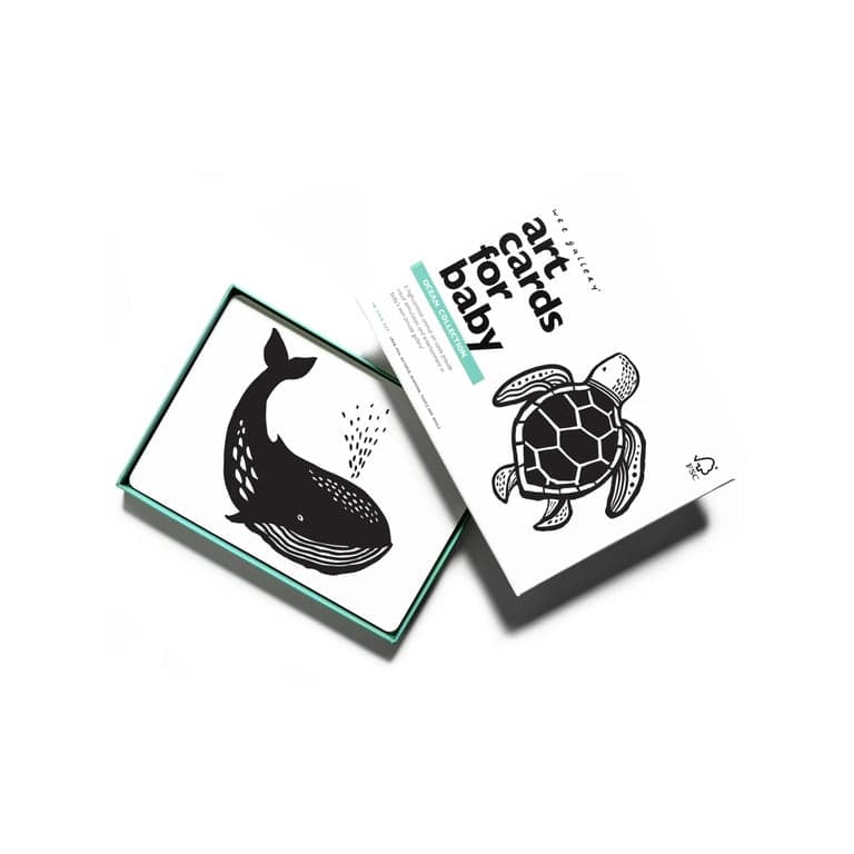 Wee Gallery Art Flash Cards Ocean Animals Collections
