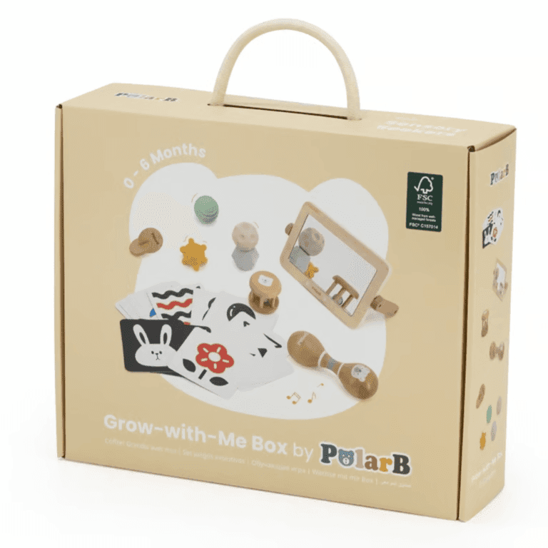 PolarB Coffret cadeau pour 0-6 mois