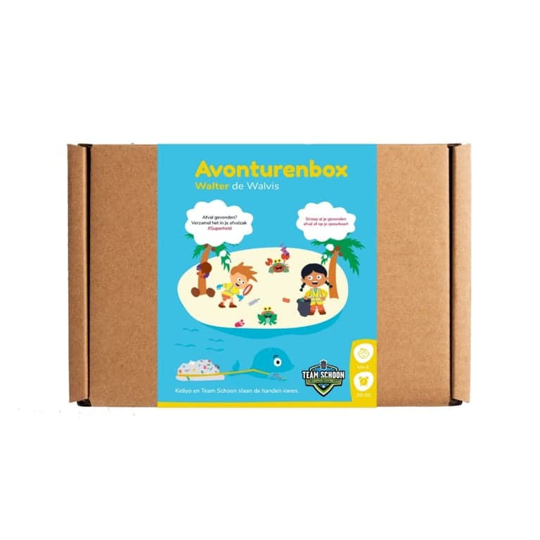 Kidiyo Adventure Box: Book, Litter Package & Scavenger Hunt Card