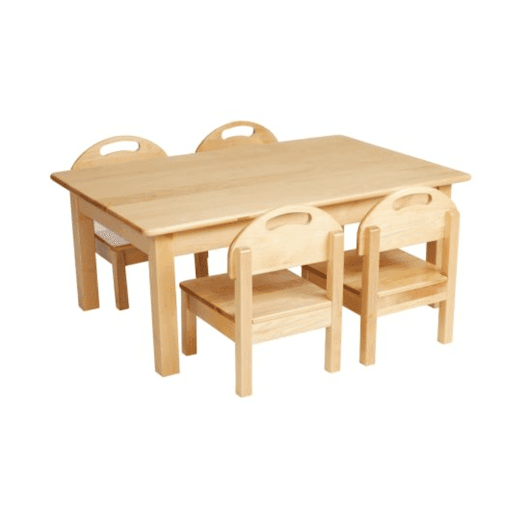 Discount School Supply Low Toddler Table & 4 Chairs Set