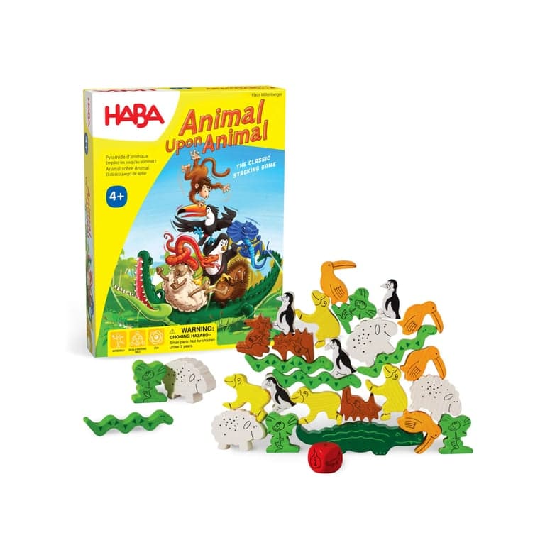 HABA Animal Upon Animal Game Compact Version