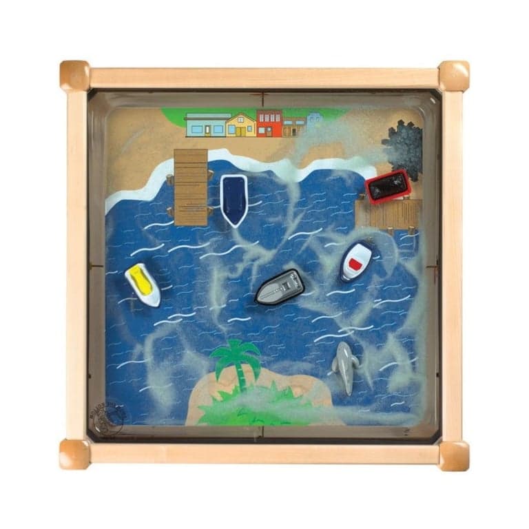Gressco Ocean Square Magnetic Sand Activity Table Natural