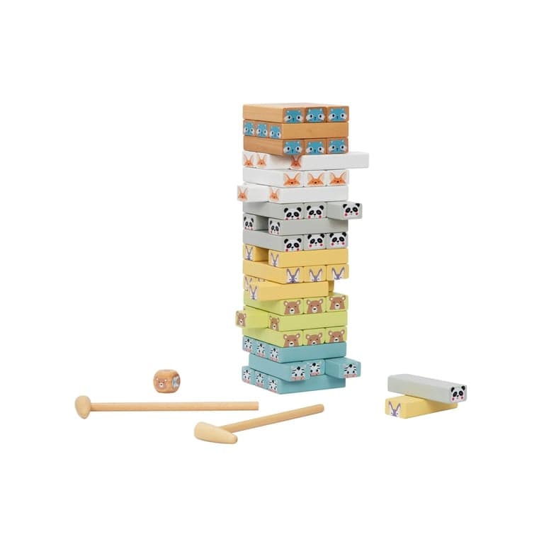 Busy Kids Jenga Animaux