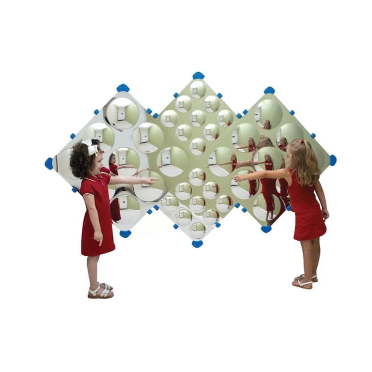 Children's Factory Diamond Convex Wall Mirror