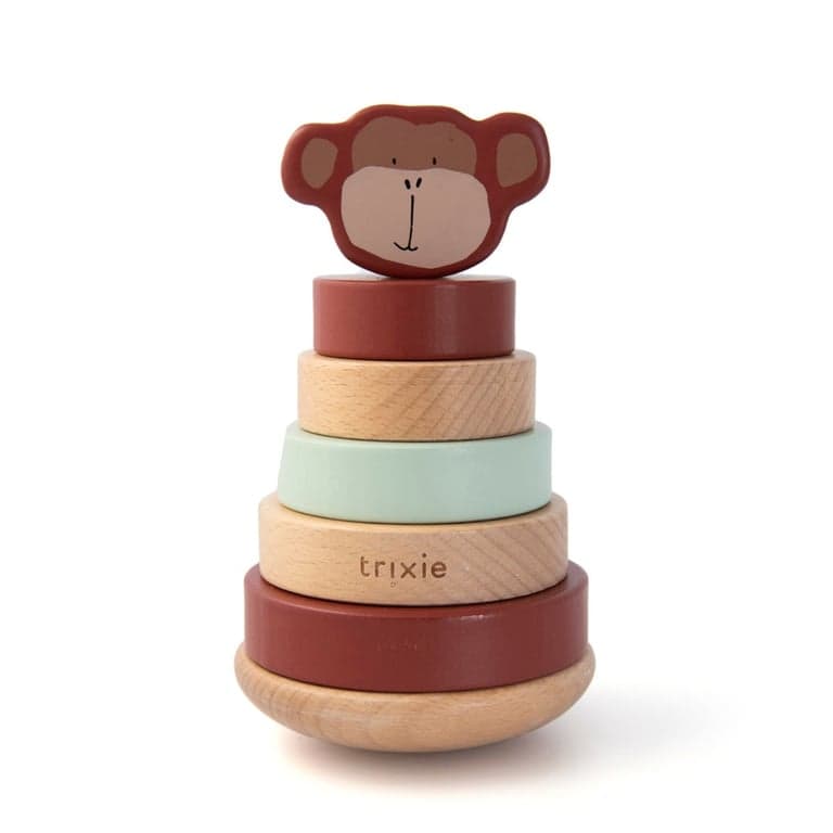 Trixie Tour d'empilement en bois singe