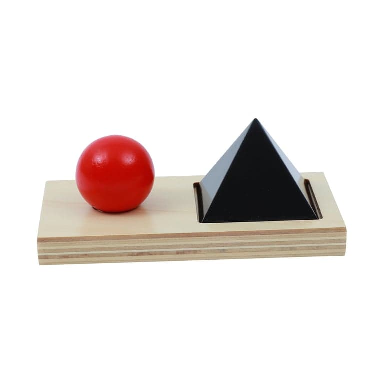 Adena Montessori Noun & Verb Introduction Solids With Tray