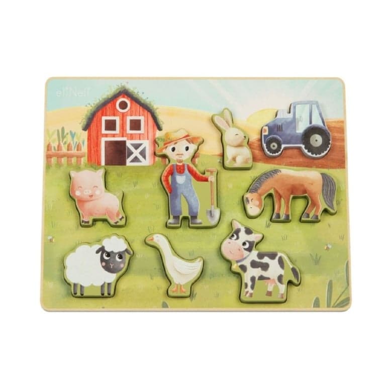 Elis Design Puzzle épais Ferme