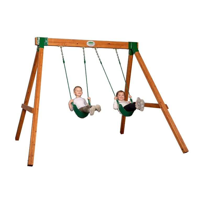 Backyard Discovery Durango All Cedar Classic Swing Set