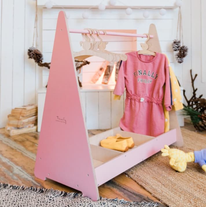 Family SCL Porte-vêtements Rose