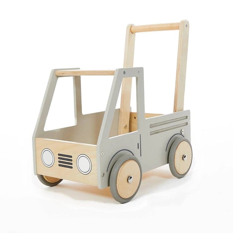 HipKids Push Truck Grey