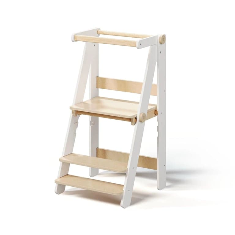 Busy Kids Tour d'Apprentissage Pliable Blanc