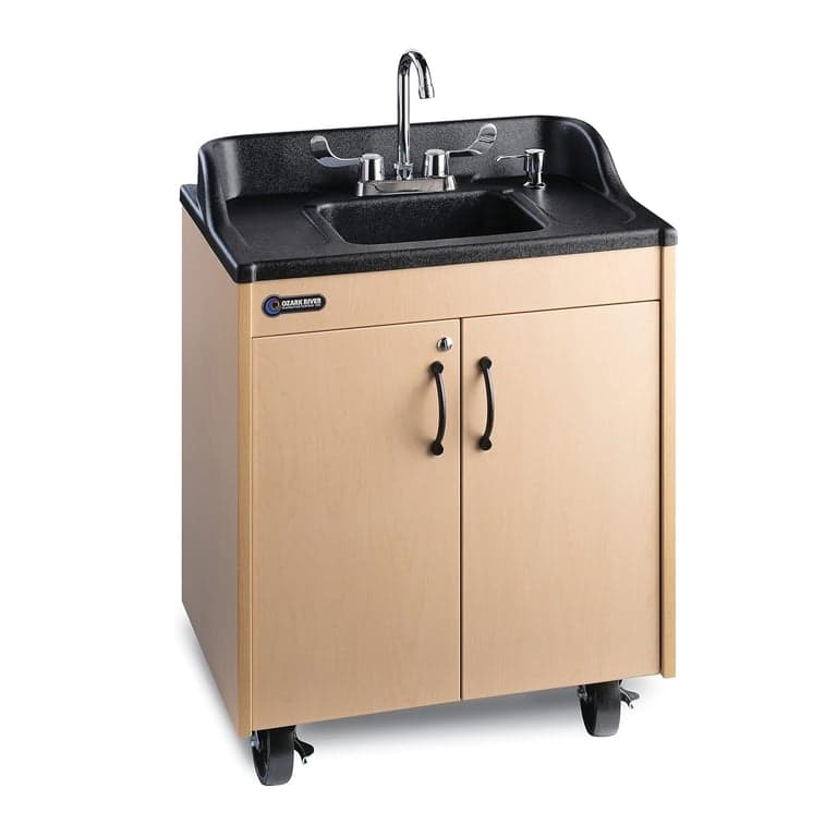 Ozark River Lil Premier Hand Wash Station ABS Countertop Maple