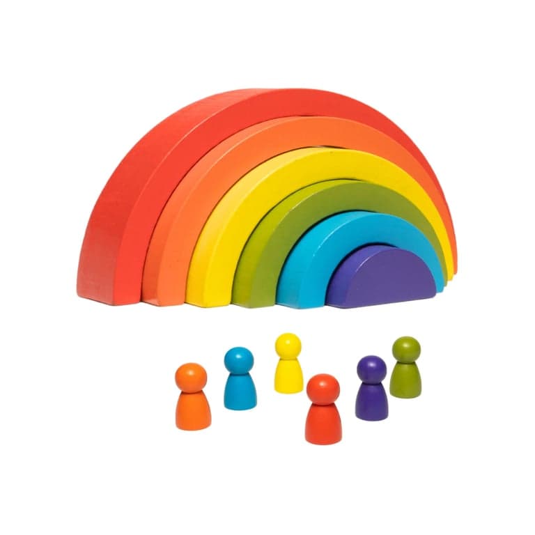 Clever Toys Box Rainbow Stacker