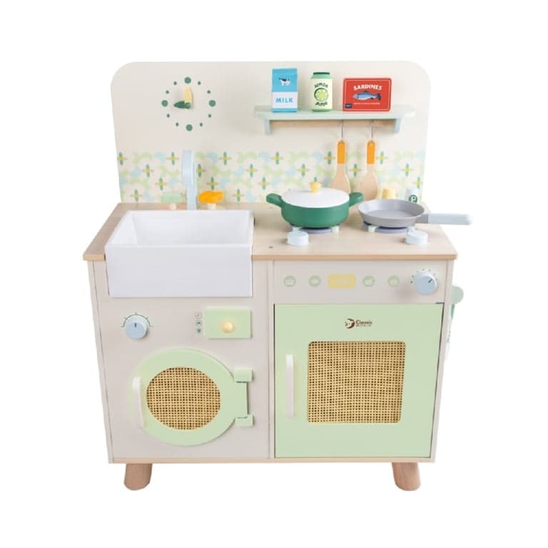 Classic World Cuisine Jouet avec Machine à Laver et Accessoires