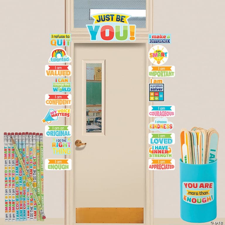 Oriental Trading 72 Pieces Positive Affirmation Classroom Kit