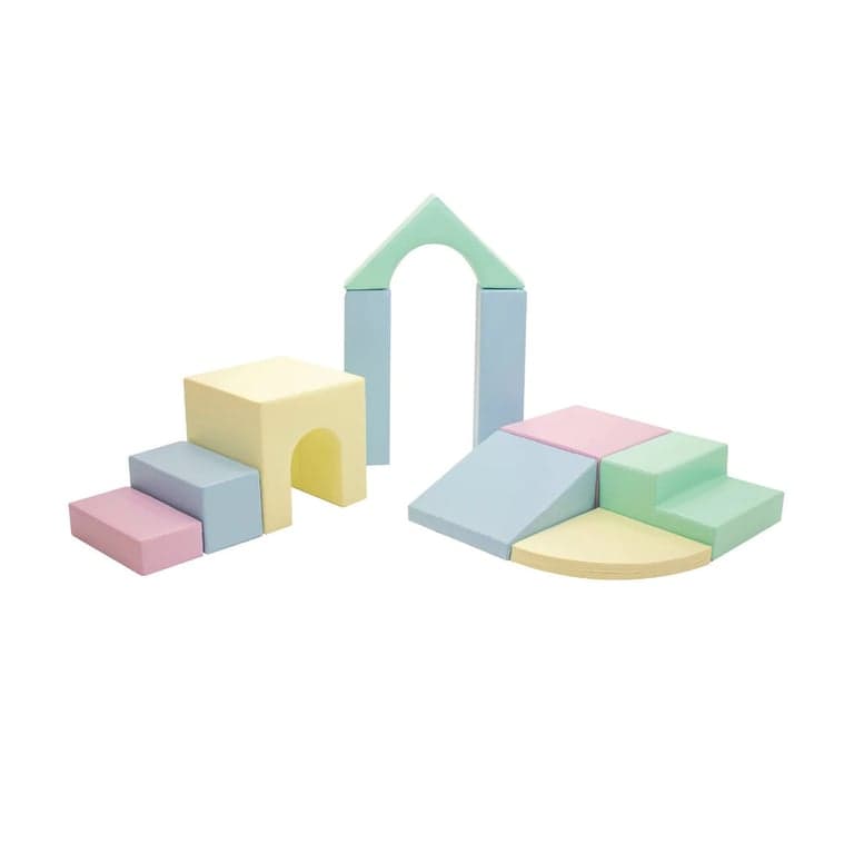 Iglu Multifunctional Foam Play Set Creativity Light Pastel