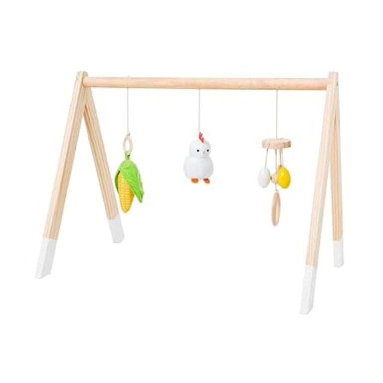 Little Big Friends Wooden Activity Gym Farm