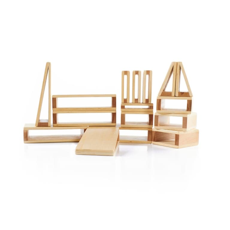 Guidecraft Mini Hollow Blocks Set of 16