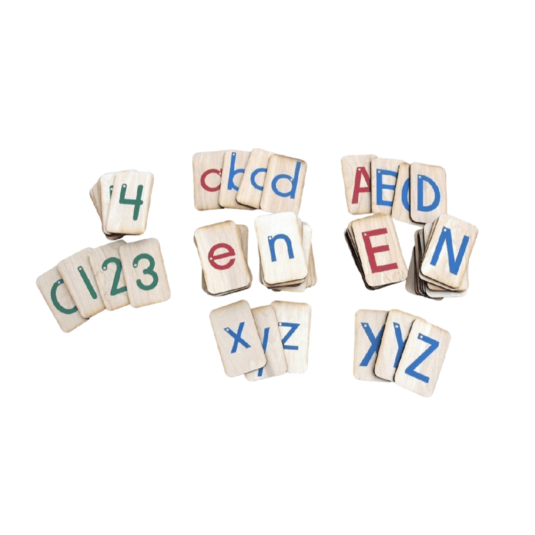 Polliwog Laser Creations Sandpaper Letters and Numbers with Starting Points