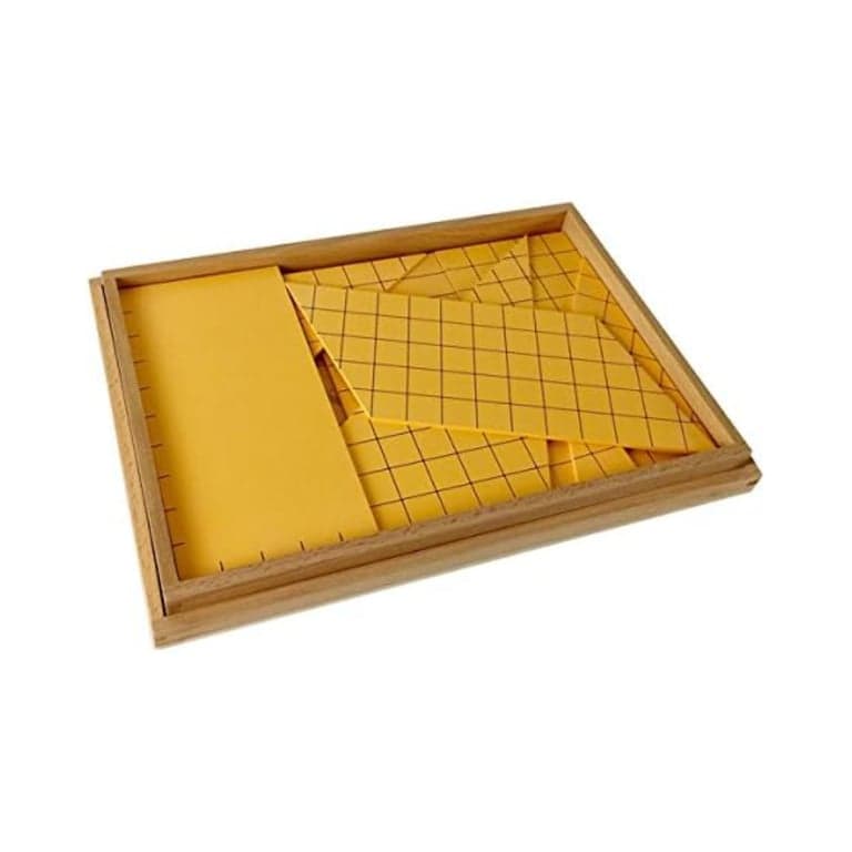 Elite Montessori Montessori Yellow Triangles for Area