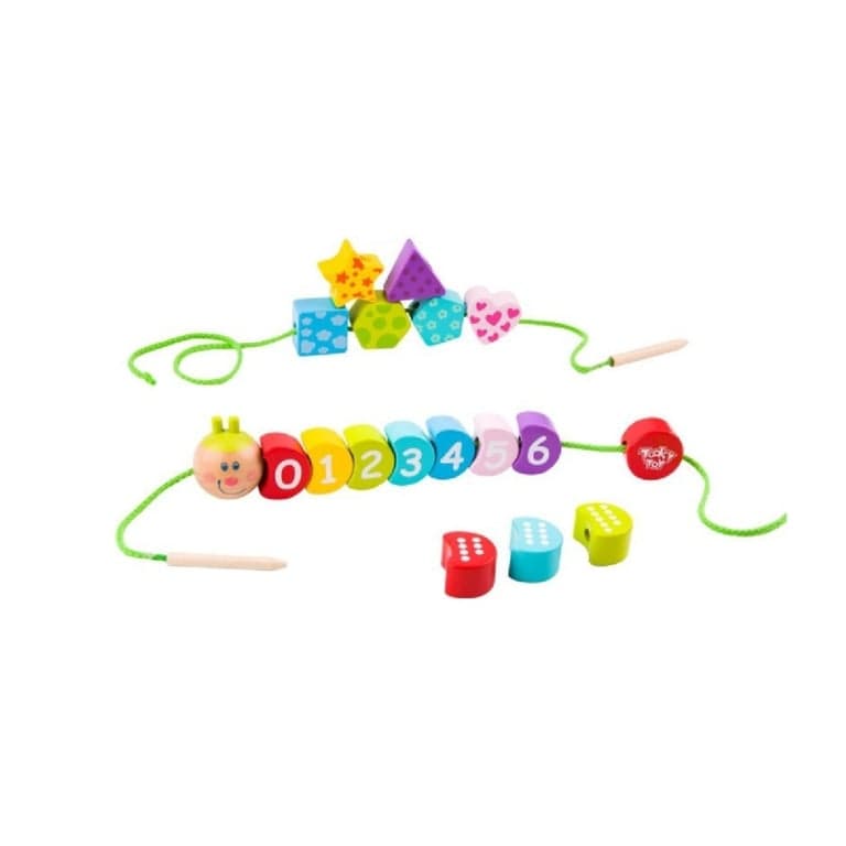 Tooky Toy Perles à Enfiler Chenille