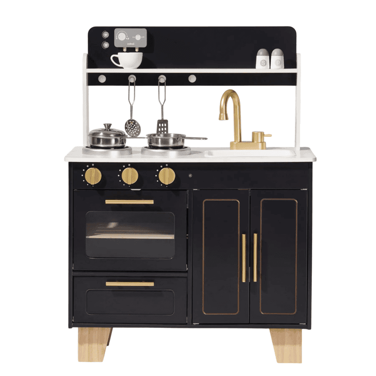 ROBUD Cuisine en bois de jeu Obsidienne
