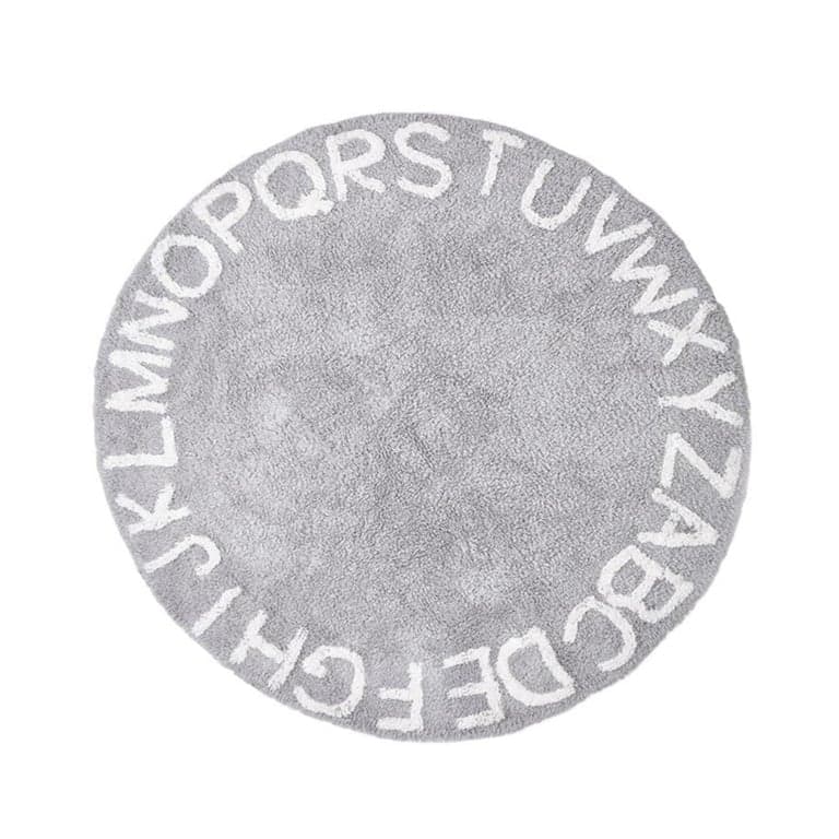 Wonder Space ABC Alphabet Play Mat Gray