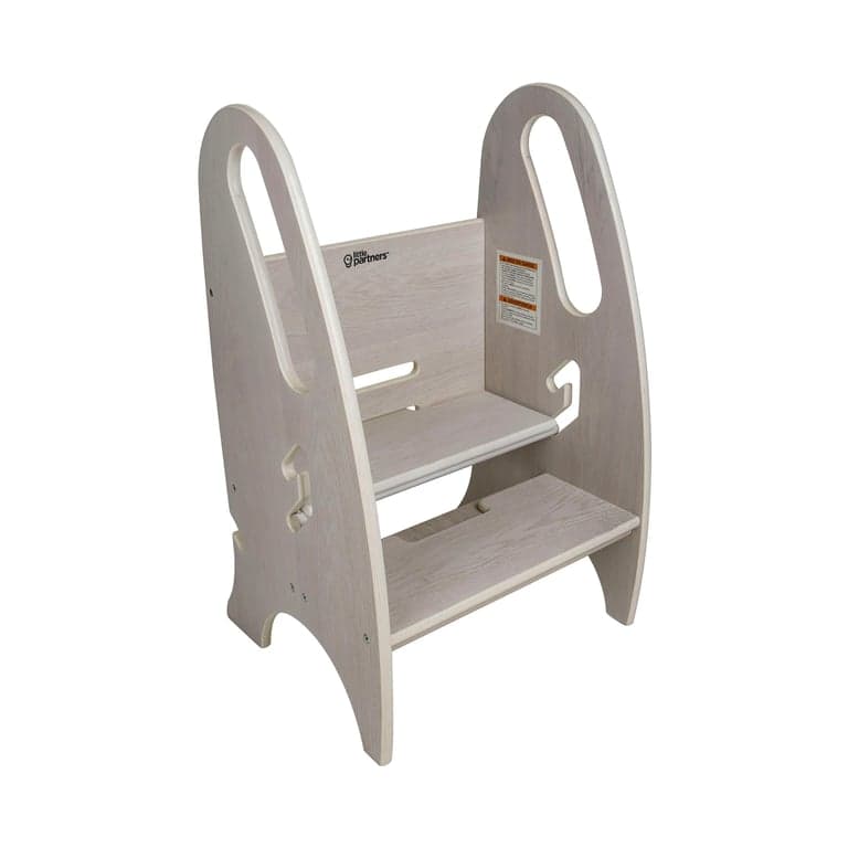Little Partners 3-in-1 Growing Step Stool Premium Ivory