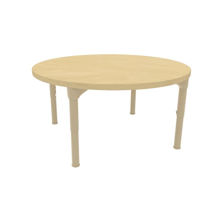 Avenlur Adjustable Kids Table Round 13 to 17 Inches Height
