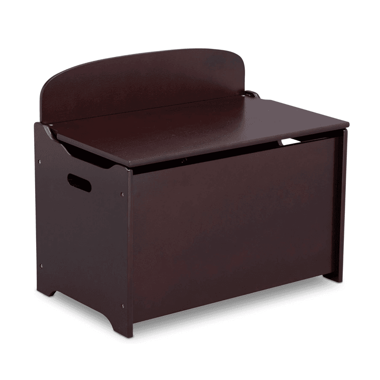 Delta Children Storage Bench MySize Deluxe Dark Chocolate