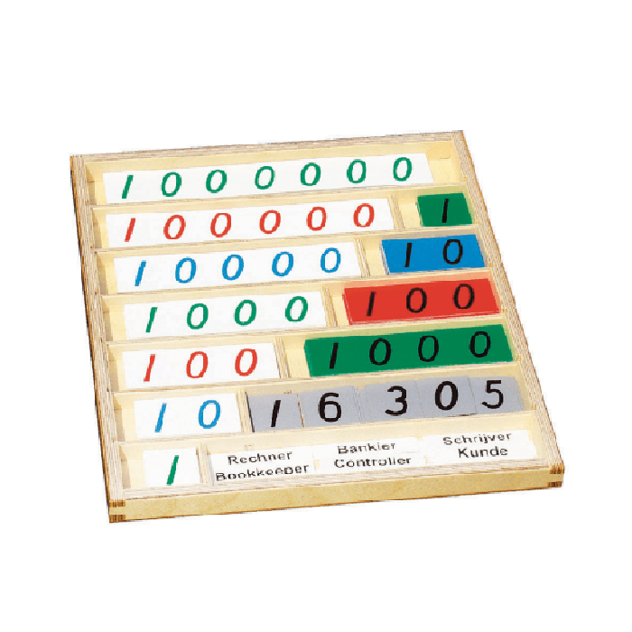 Bruins Montessori Bank Game
