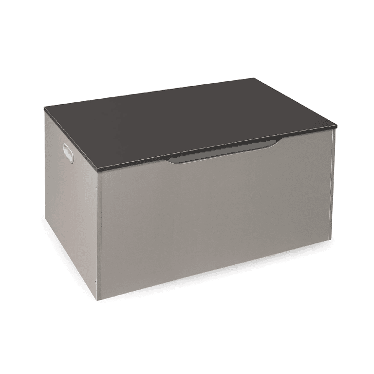 Badger Basket Toy Box Storage Bench Gray