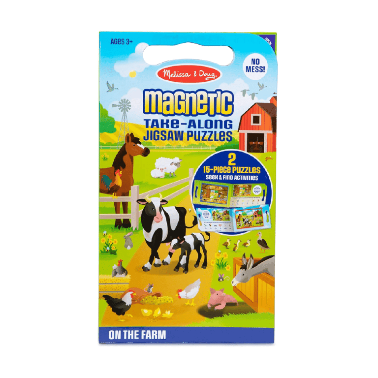 Melissa & Doug Magnetic Puzzle On The Farm