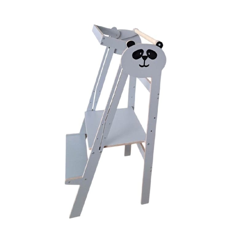 Lakaluk Tour d'Apprentissage Pliable Panda Gris
