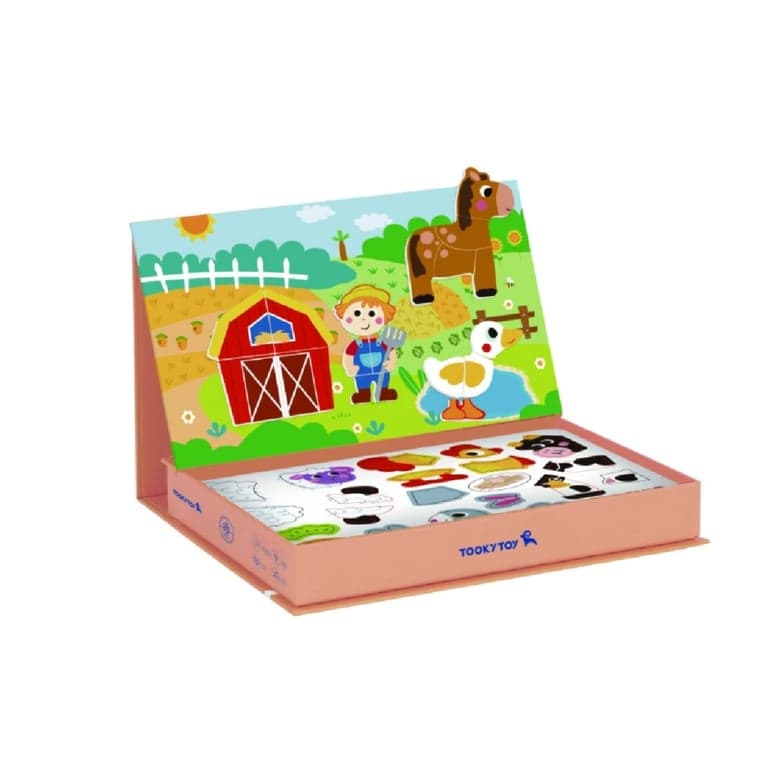 Tooky Toy Puzzle Magnétique Ferme