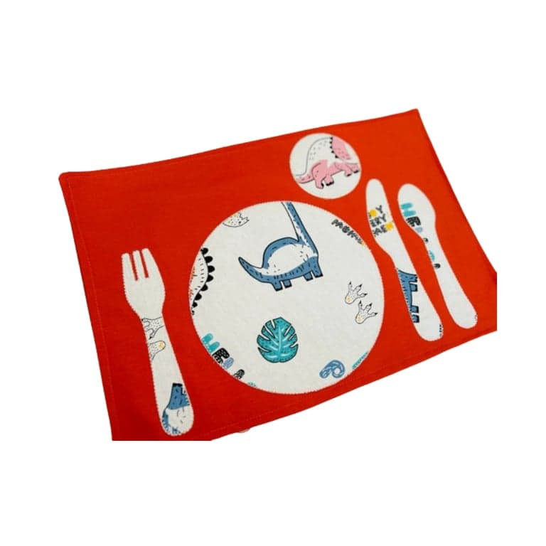 Rock-A-Toy Montessori Placemat Dinosaur