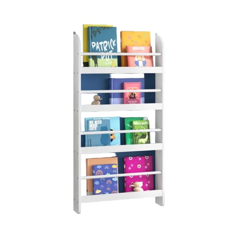 Mack & Milo Albertson Kids Floating Bookcase 43.7 x 22.8 Inches