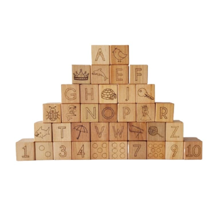 Bannor Toys Deluxe ABC & 123 Blocks