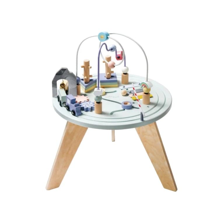 Elis Design Table d'activité avec circuit de train