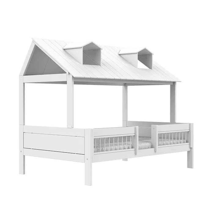 LIFETIME Kidsroom Lit cabane de plage 120 x 200 cm Blanc Deluxe