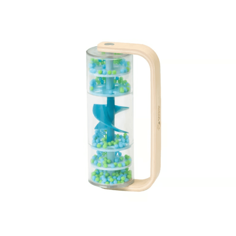 Classic World Hochet Bâton Pluie Bleu