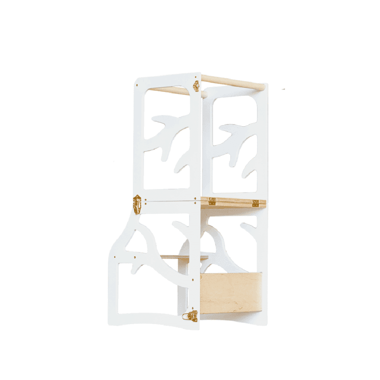 Weco Tour de Cuisine Design Arbre 2-en-1 Blanc