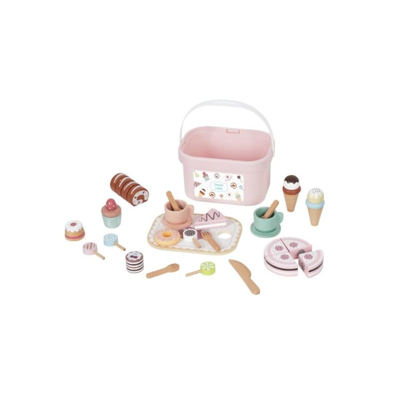 Tooky Toy Ensemble de Jouets Sucrés