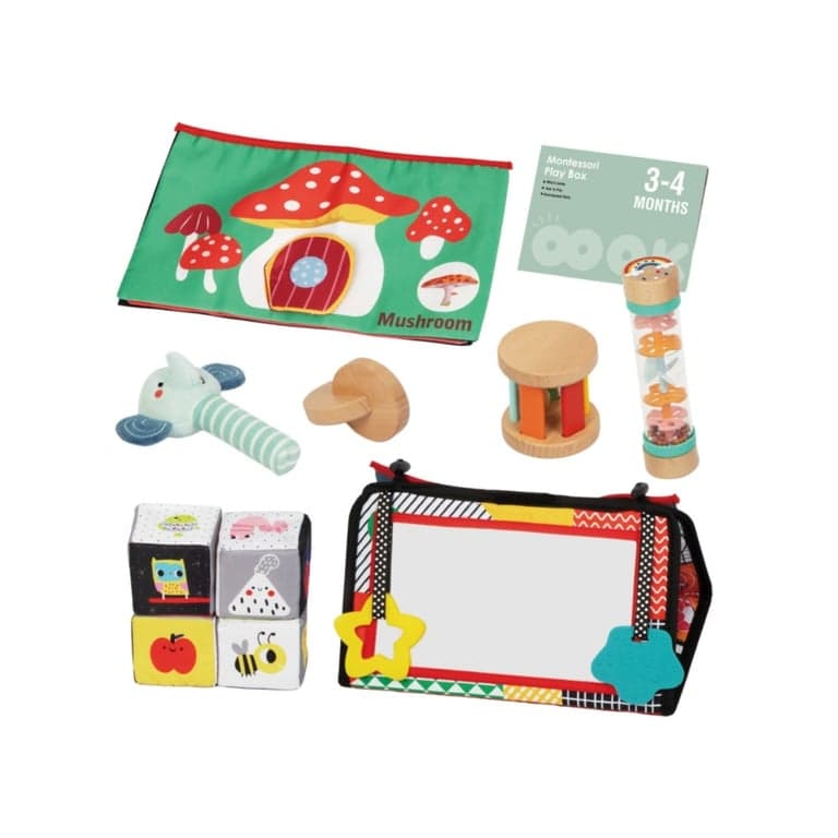 Woopie Green Coffret Cadeau pour 3-4 Mois