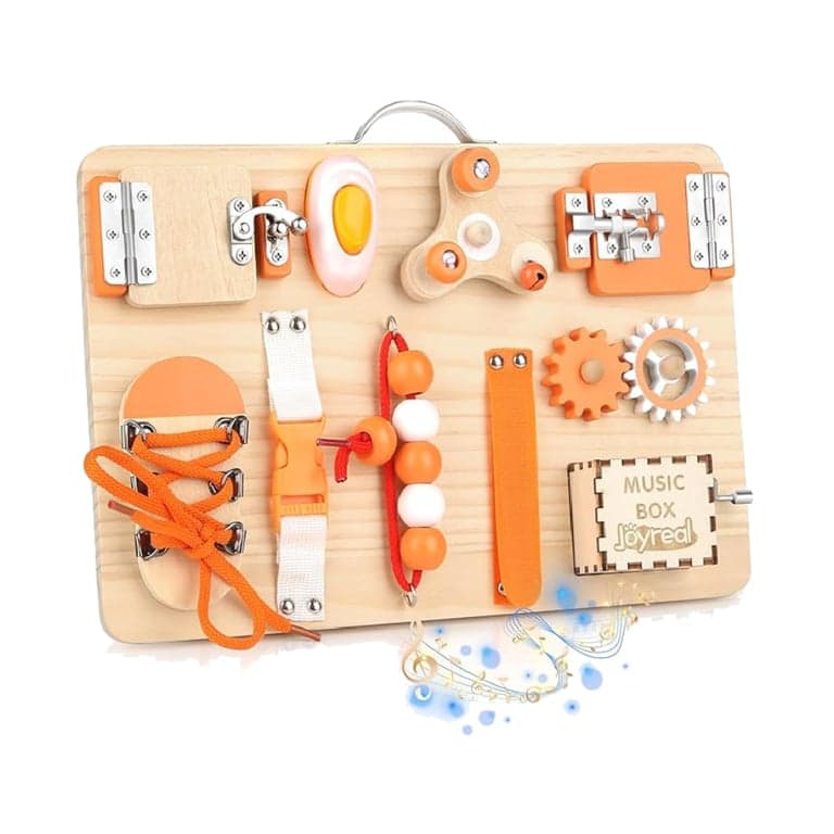 Joyreal Montessori Sensory Busy Board