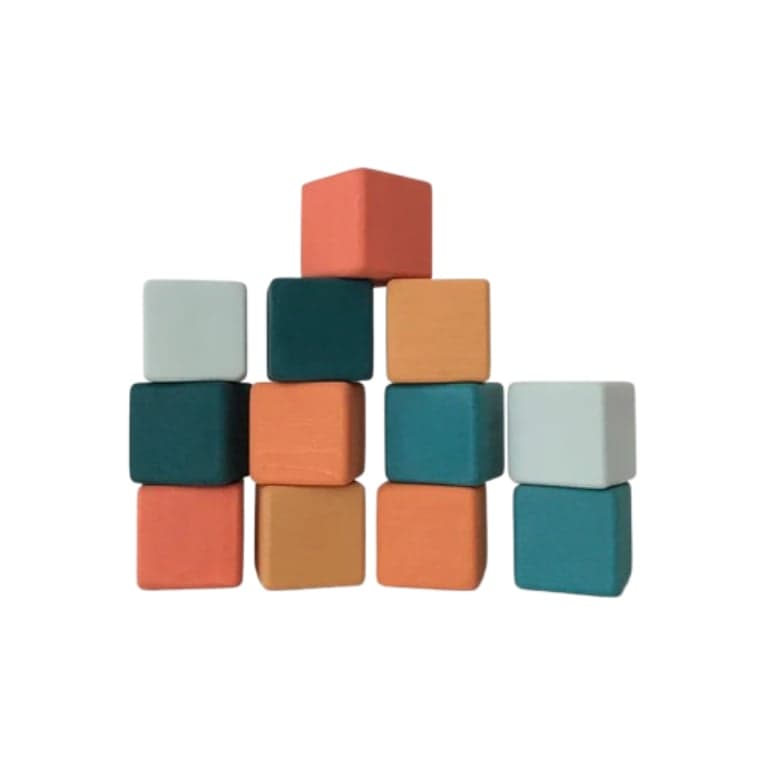 Sabo Concept Wooden Block Set 12 Pieces Lagoon