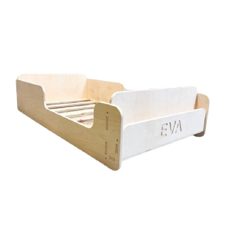 Bush Acres Eva Twin Size Bed With Bookshelf Front