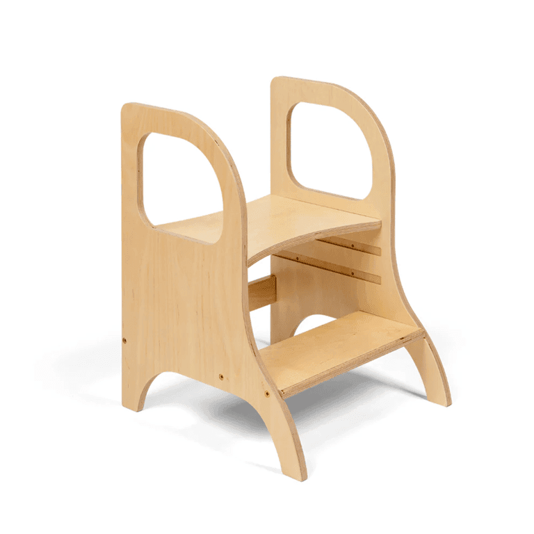 Ette Tete Step Up Marchepied Ajustable en Bois
