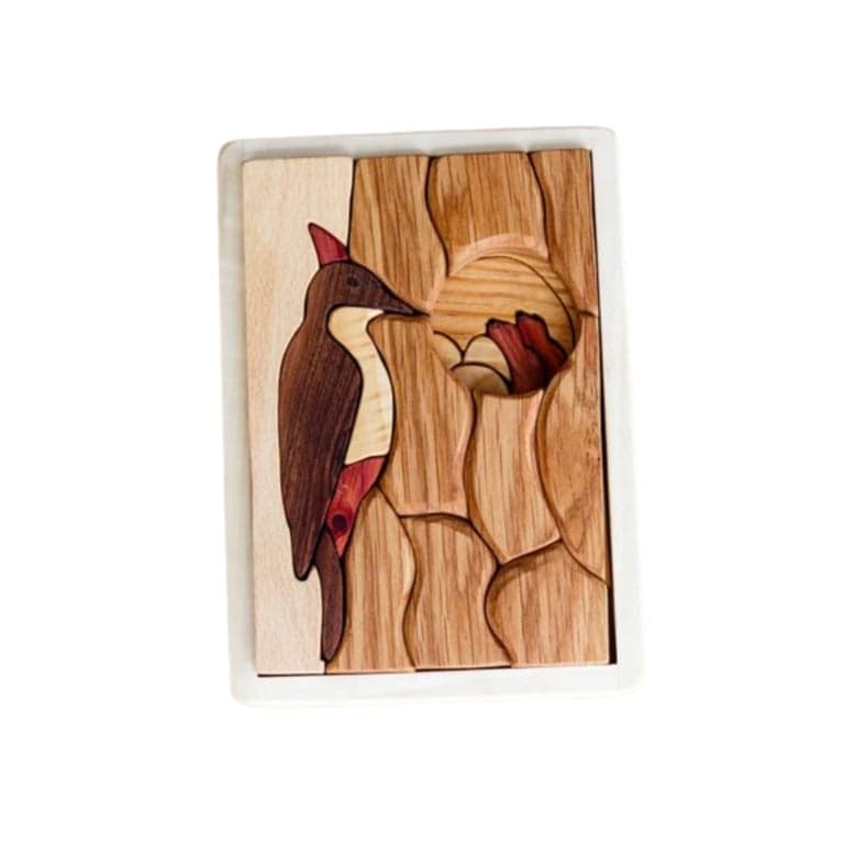 Cocoletes Double Layers Puzzle Woodpecker